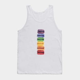 Rainbow Macaron Tank Top